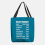 Sagittarius Facts Chart-None-Basic Tote-Bag-MaxoArt
