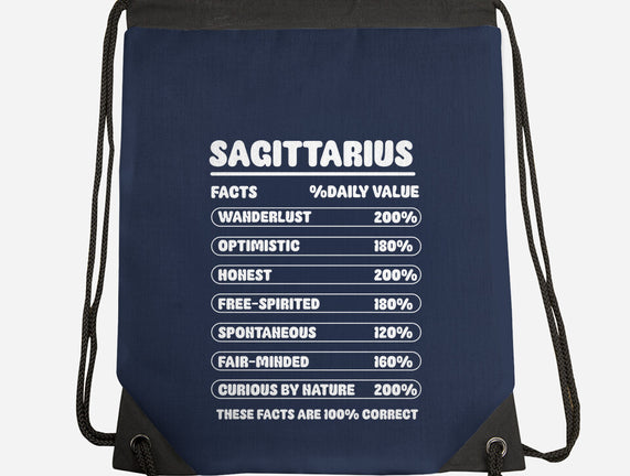 Sagittarius Facts Chart