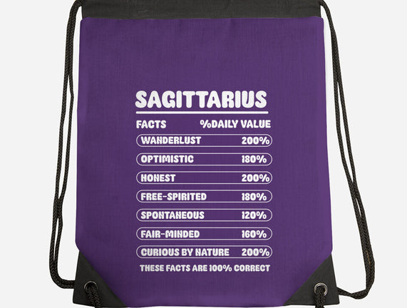 Sagittarius Facts Chart