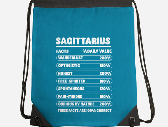 Sagittarius Facts Chart