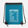 Sagittarius Facts Chart-None-Drawstring-Bag-MaxoArt