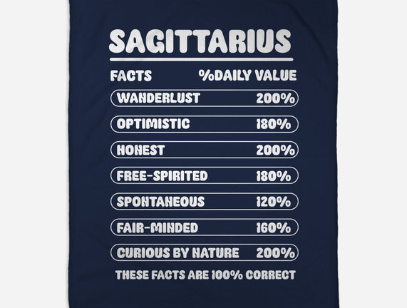 Sagittarius Facts Chart