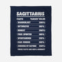 Sagittarius Facts Chart-None-Fleece-Blanket-MaxoArt