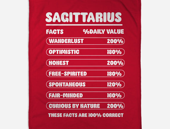 Sagittarius Facts Chart