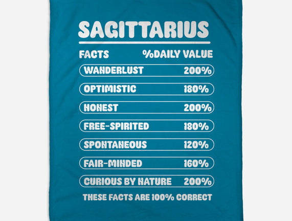 Sagittarius Facts Chart