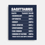 Sagittarius Facts Chart-None-Stretched-Canvas-MaxoArt
