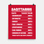 Sagittarius Facts Chart-None-Matte-Poster-MaxoArt