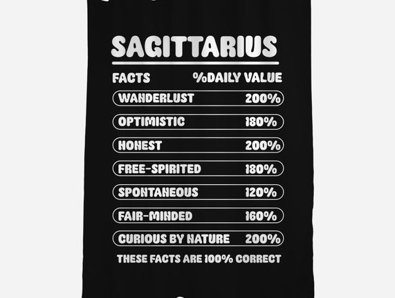 Sagittarius Facts Chart