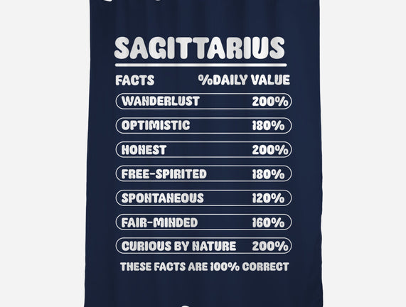 Sagittarius Facts Chart