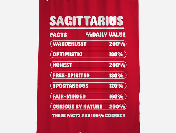 Sagittarius Facts Chart