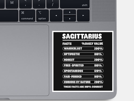 Sagittarius Facts Chart