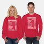 Sagittarius Facts Chart-Unisex-Crew Neck-Sweatshirt-MaxoArt