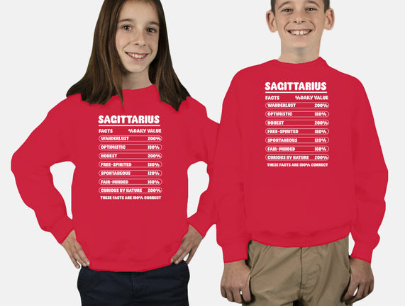 Sagittarius Facts Chart