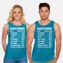 Sagittarius Facts Chart-Unisex-Basic-Tank-MaxoArt
