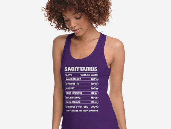 Sagittarius Facts Chart
