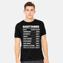 Sagittarius Facts Chart-Mens-Heavyweight-Tee-MaxoArt