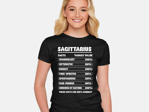 Sagittarius Facts Chart