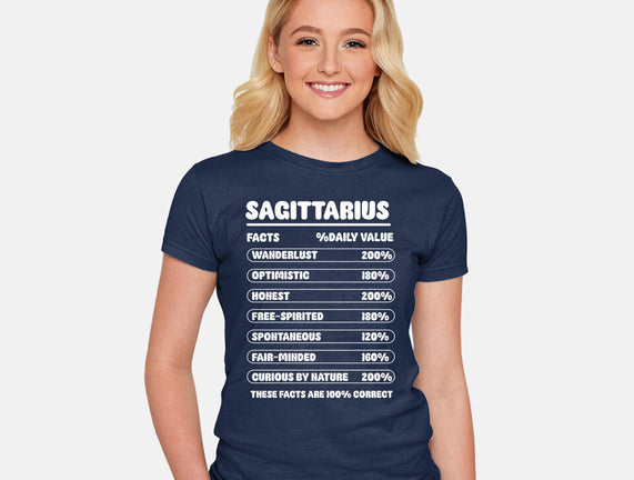 Sagittarius Facts Chart