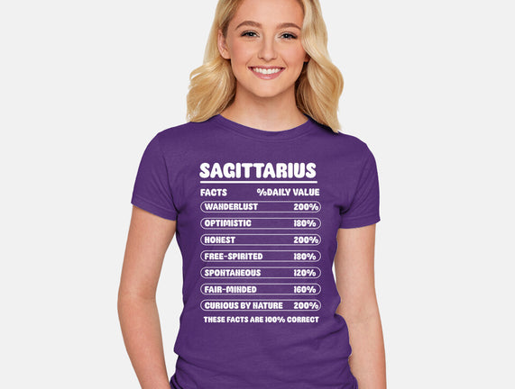 Sagittarius Facts Chart