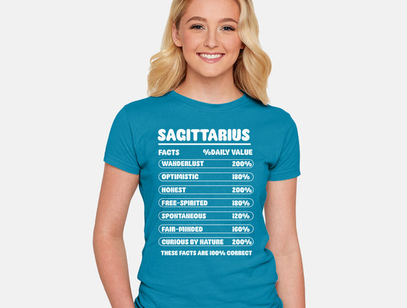 Sagittarius Facts Chart