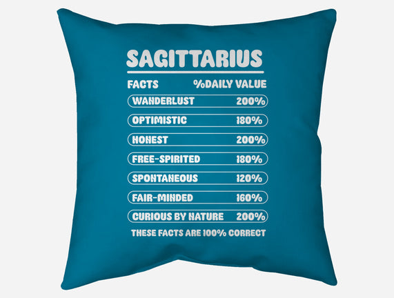 Sagittarius Facts Chart