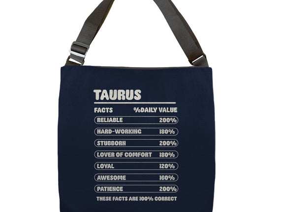 Taurus Facts Chart