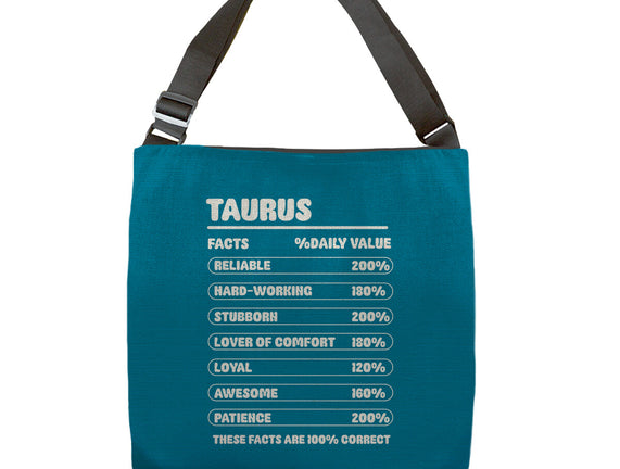 Taurus Facts Chart
