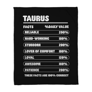 Taurus Facts Chart