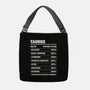 Taurus Facts Chart-None-Adjustable Tote-Bag-MaxoArt