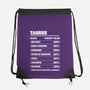 Taurus Facts Chart-None-Drawstring-Bag-MaxoArt