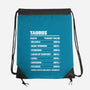 Taurus Facts Chart-None-Drawstring-Bag-MaxoArt