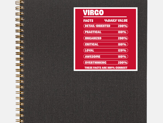 Virgo Facts Chart