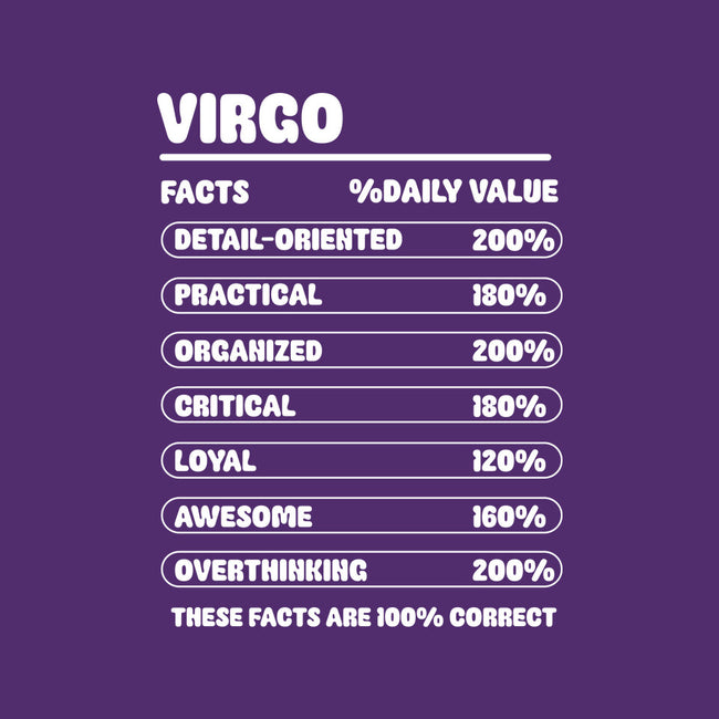 Virgo Facts Chart-Mens-Premium-Tee-MaxoArt