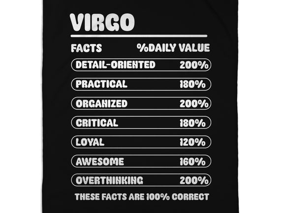 Virgo Facts Chart