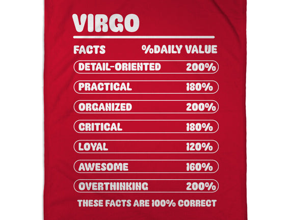 Virgo Facts Chart
