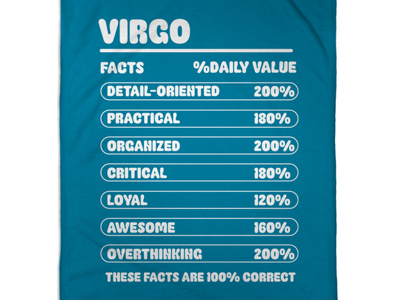Virgo Facts Chart