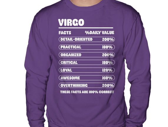Virgo Facts Chart