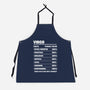 Virgo Facts Chart-Unisex-Kitchen-Apron-MaxoArt