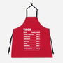 Virgo Facts Chart-Unisex-Kitchen-Apron-MaxoArt