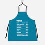 Virgo Facts Chart-Unisex-Kitchen-Apron-MaxoArt
