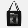 Virgo Facts Chart-None-Basic Tote-Bag-MaxoArt