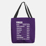 Virgo Facts Chart-None-Basic Tote-Bag-MaxoArt