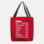 Virgo Facts Chart-None-Basic Tote-Bag-MaxoArt