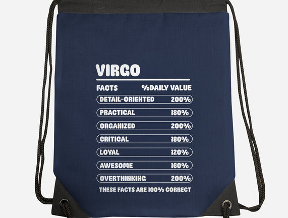 Virgo Facts Chart