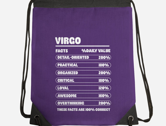 Virgo Facts Chart