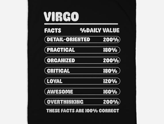 Virgo Facts Chart