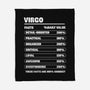 Virgo Facts Chart-None-Fleece-Blanket-MaxoArt