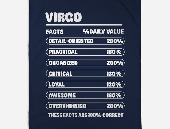 Virgo Facts Chart
