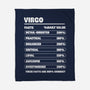 Virgo Facts Chart-None-Fleece-Blanket-MaxoArt