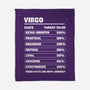 Virgo Facts Chart-None-Fleece-Blanket-MaxoArt